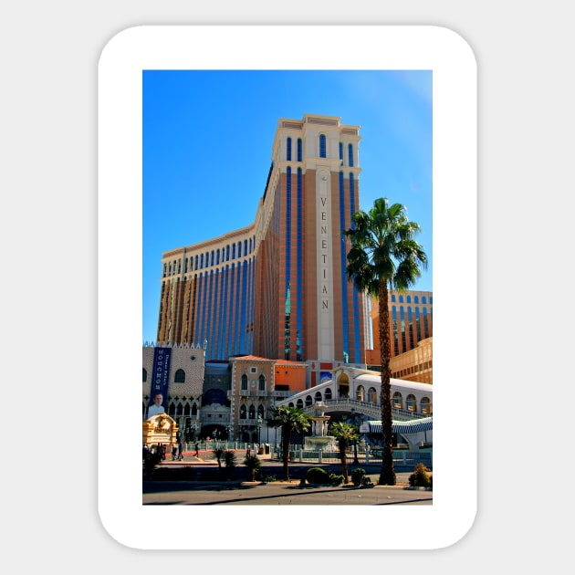 Venetian Hotel Las Vegas United States of America Sticker by AndyEvansPhotos